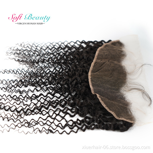 Cuticle Aligned Hair 4x4 5x5 Top Quality Invisible Thin For Black Women 613 hd Transparent Swiss Lace Closure Frontal 13x4